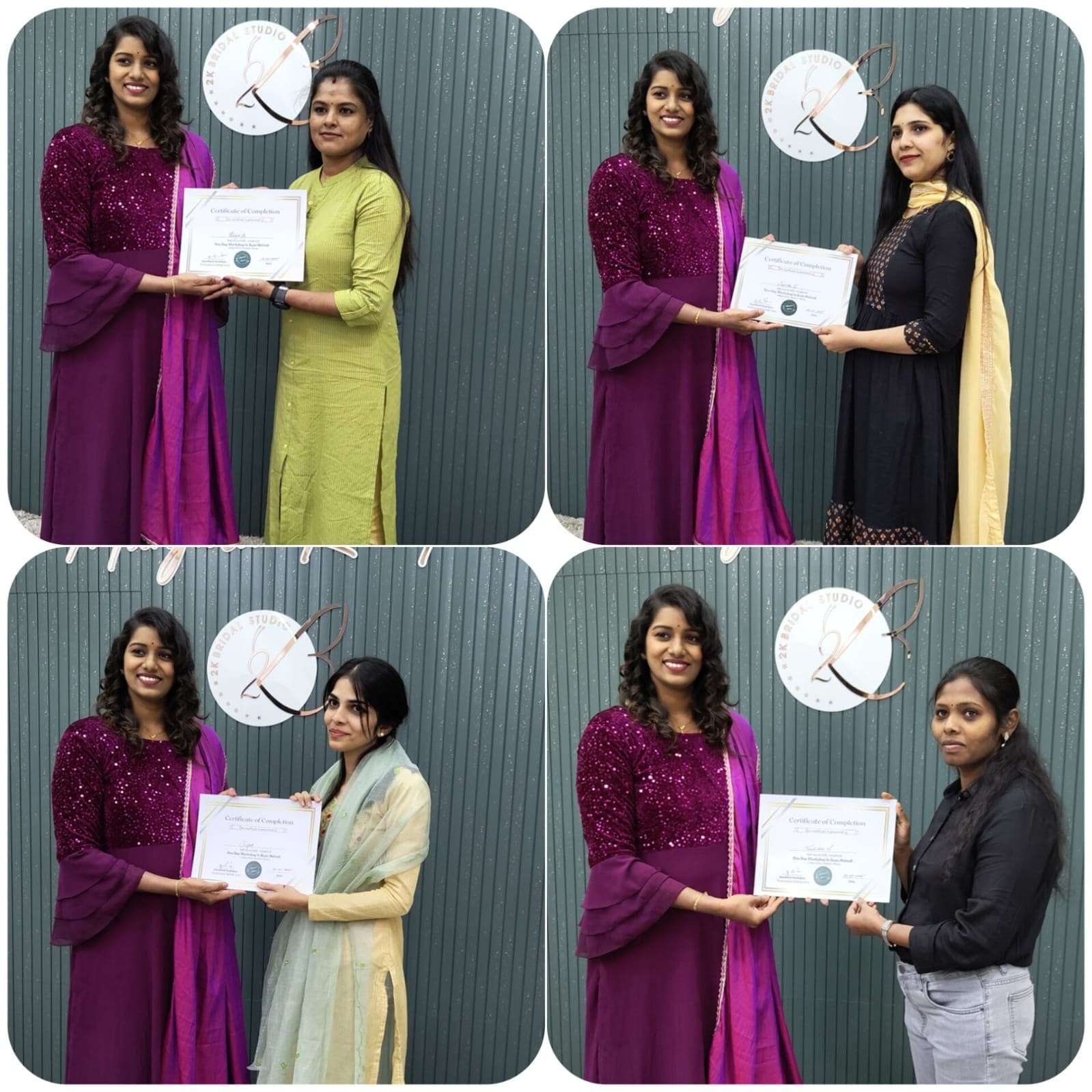 Certified Professional Bridal Artistry Accreditations
